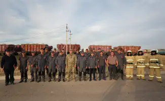 Строительство базы резерва в Туркестанской области