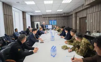 Учения по спасению полетов в Абай