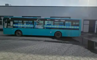 Автобусы Караганды: к 9 Мая в праздничном стиле!