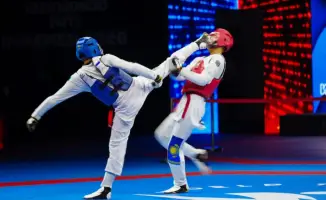 Молодые спортсмены Казахстана соревнуются на чемпионате по тхэквондо в ВКО