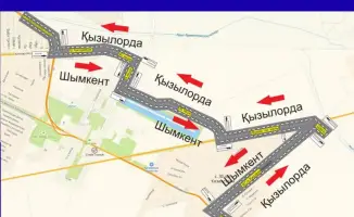 В Туркестане вводятся временные ограничения на движение автотранспорта в связи с саммитом ОТГ