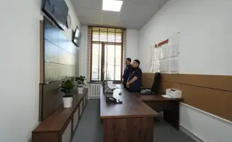 Глава МЧС проверяет модернизацию административного здания РГП "Резерв" в Астане