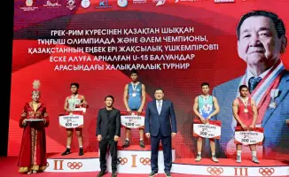 Турнир по борьбе завершился в Семее