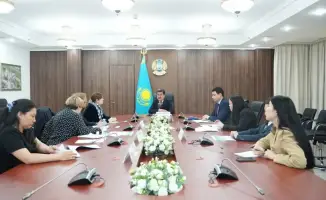 Обсуждение системы торговли выбросами парниковых газов в рамках проекта PMI в Казахстане