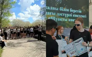 В Караганде прошел легкоатлетический кросс, посвященный борьбе с наркозависимостью