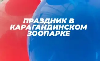 Праздник детства: волшебство фокусов и пенные облака в зоопарке Караганды 1 июня