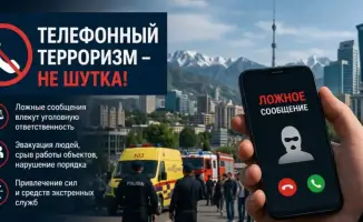 Ложные вызовы угрожают общественной безопасности: в Алматы запущен проект по профилактике телефонного терроризма