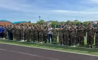 В Астане прошли военно-патриотические игры среди студентов колледжей с участием более 10 команд
