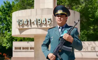 В Казыгурте почтили память героев на мероприятии, посвященном Дню защитника Отечества и Дню Победы