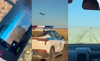 Полицейские с дроном нашли заблудившегося мужчину в степи Улытау