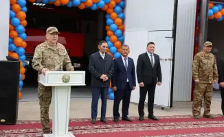 Открытие 170 пункта добровольного противопожарного формирования в Казахстане