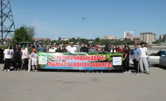 В Костанайской области стартовал экоквест «Чистые игры» для очистки водоемов