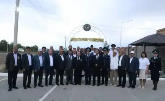 Открытие Аллеи ветеранов в Кызылординской области как знак уважения к служителям закона