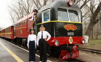 Детская железная дорога открывается в Караганде
