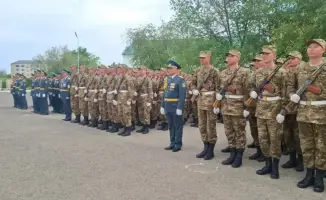 Принятие военной присяги новобранцами ВКО: укрепление обороноспособности Казахстана