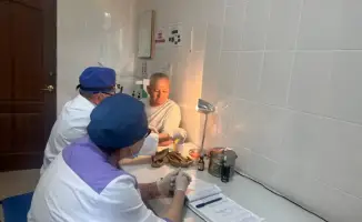День открытых дверей в госпитале департамента полиции Атырау для ветеранов