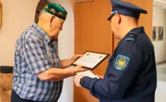 Поздравление ветеранов полиции ВКО с Днём Великой Победы