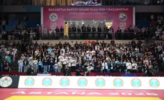 На татами Астаны разгорается битва титанов: открытие турнира Qazaqstan Barysy Grand Slam 2026 по дзюдо