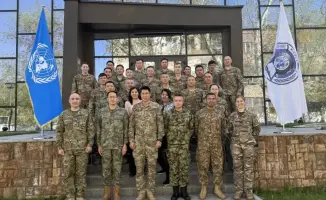 Курс штабных офицеров ООН для военнослужащих Казахстана Пакистана и Китая