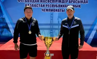Астана празднует победу юных футболистов в Кызылорде