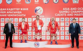 САМАТ РЫСБЕКОВ ЗАВОЁВАЛ ЗОЛОТО НА ЧЕМПИОНАТЕ АЗИИ В АКТАУ