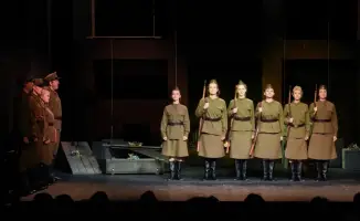 В Астане состоялась премьера спектакля «Алия» ко Дню Победы, посвященного героине войны