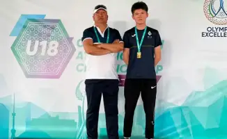 Астанинский бегун Мурат Нурболсын завоевал золото на чемпионате Центральной Азии по легкой атлетике в Ташкенте