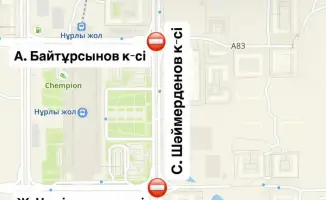 Ограничение движения в Астане: последствия для водителей на ключевых перекрестках