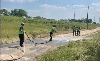 В Туркестанской области зафиксировано скопление дождевой воды, ситуация под контролем