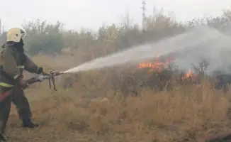 В Карагандинской области начали использовать дроны для мониторинга природных пожаров