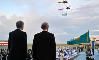 Встреча на астанинском небе: Токаев приветствует Путина в столице