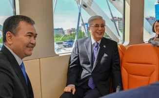 Токаев запустил Astana LRT: Президент прокатился на рельсах будущего