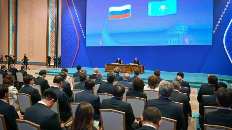Токаев и Путин: Астана как мост между двумя мирами Астане