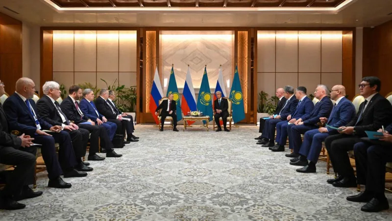 Токаев и Путин обсудили необходимость мира для дальнейшего развития на переговорах в Астане Астане