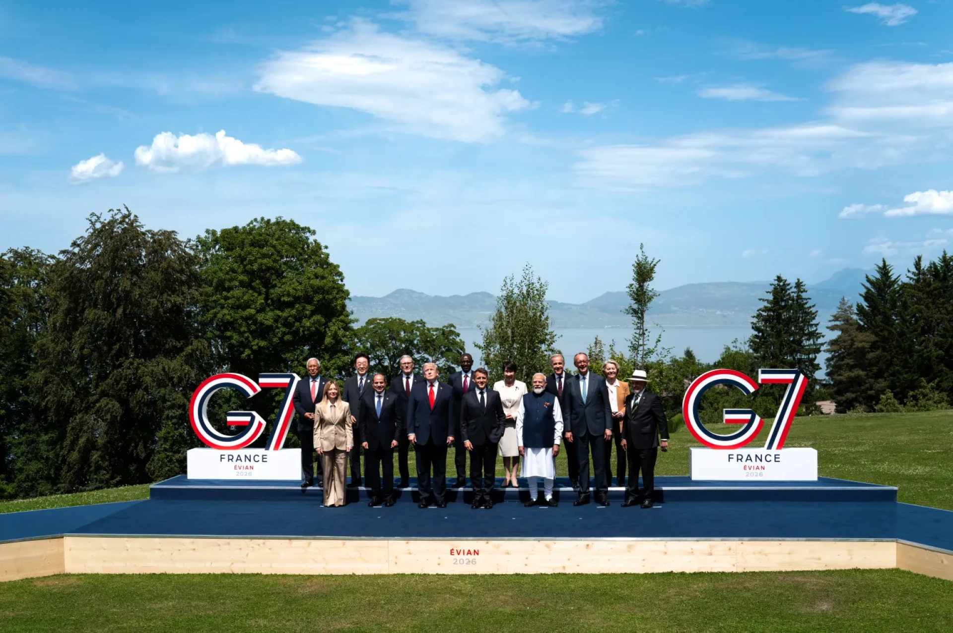 На саммите G7 во Франции. Фото с сайта Whitehouse.gov